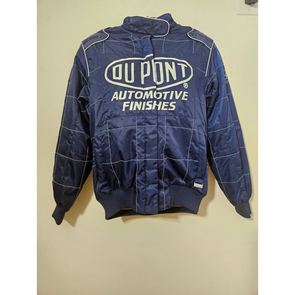 Vintage 90s Chase Authentics Jeff‎ Gordon Dupont #24 NASCAR Jacket Woman Medium